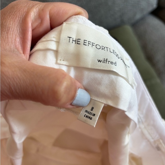 NWOT Aritzia The Effortless Pant Cropped - Crepette - Picture 6 of 6